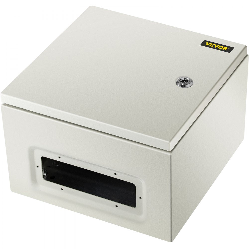 SPT - 12"x12"x8" Durable NEMA Steel Enclosure, Lockable & Powder Coated