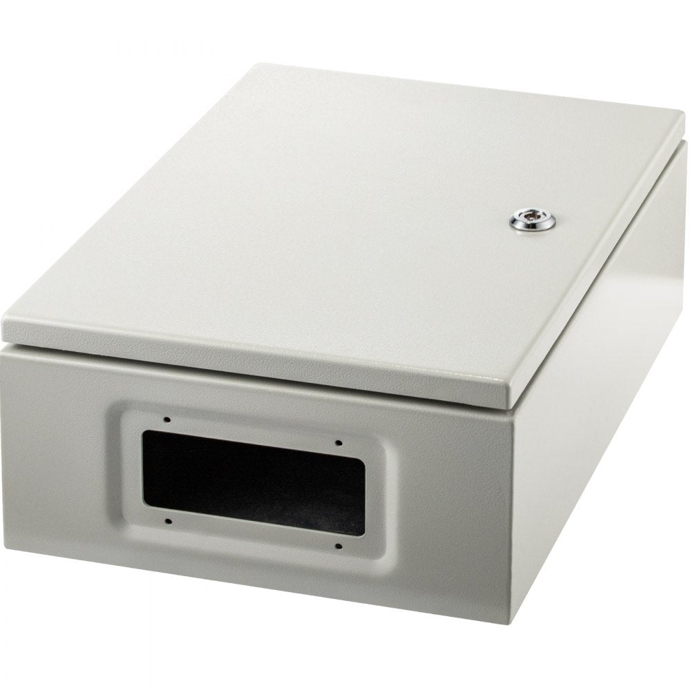 SPT - 16'' x 12'' VEVOR Carbon Steel Weather-Resistant Enclosure Box