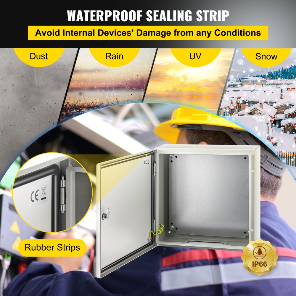 SPT - 20'' NEMA Steel Enclosure with IP66 Protection