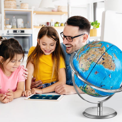 SKU1 - 10" Interactive Educational Globe for Kids