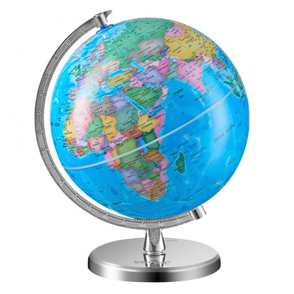 SKU3 - 8" VEVOR Rotating Educational Globe with Sturdy Stand