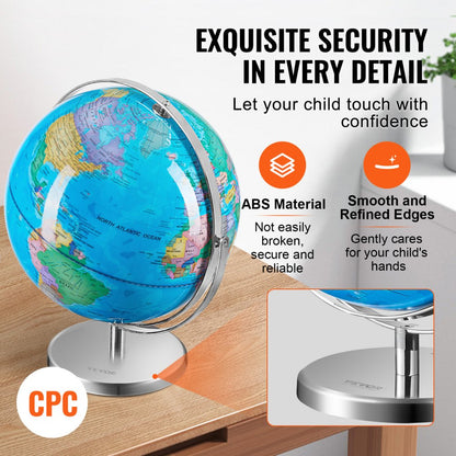 SKU6 - 13" Illuminated Globe with Constellations for Kids' Rooms