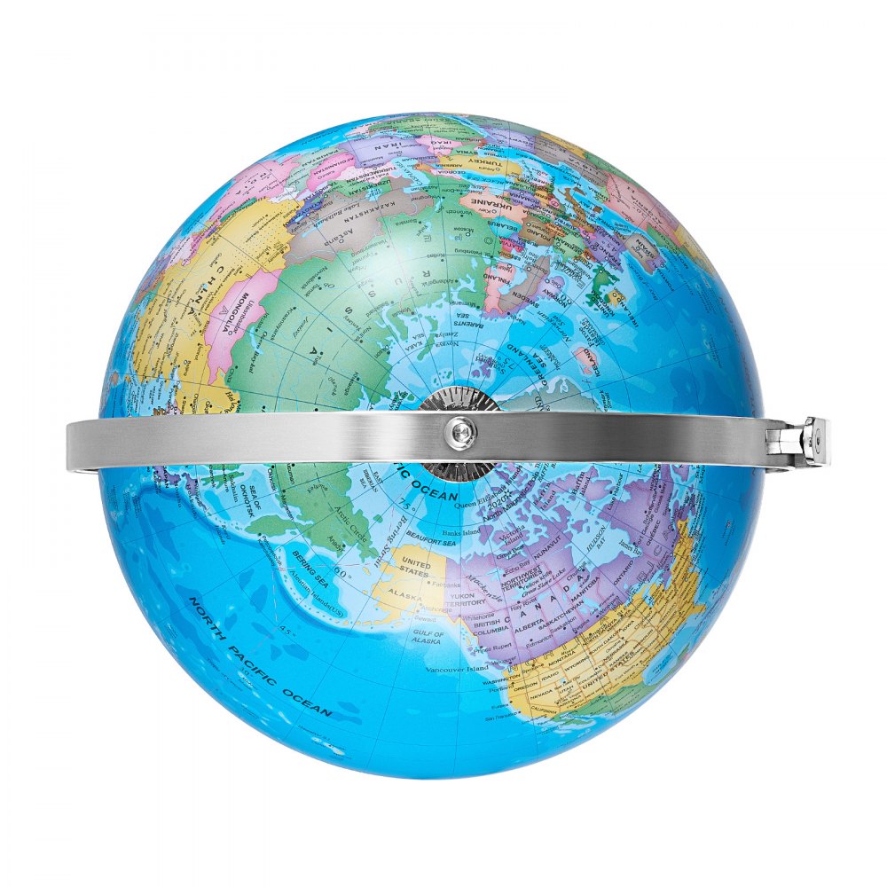 SKU5 - 9" VEVOR Illuminated Globe & LED Night Light