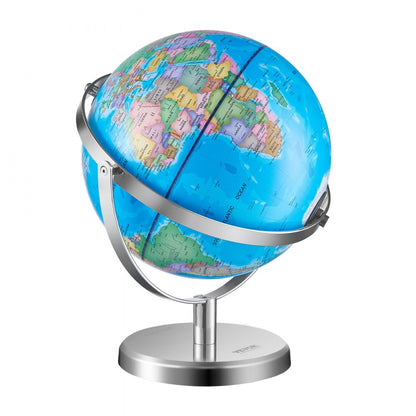 SKU5 - 9" VEVOR Illuminated Globe & LED Night Light