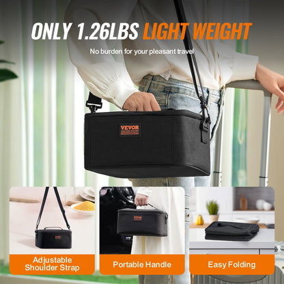 210-BK - 2QT VEVOR Portable Food Warmer, 12V Car Oven for Travel