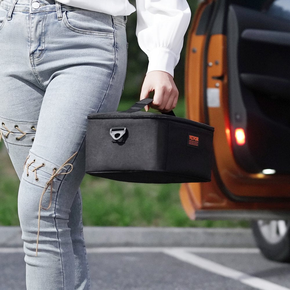 110-BK - 2QT Portable Oven, 80W Food Warmer for Home & Office