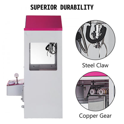 010339626133 - LED Mini Claw Crane for Home Entertainment with 150W Power