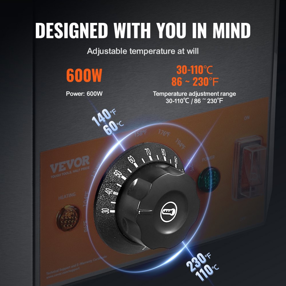 PBH-01 - 2.3 Qt Electric Cheese Dispenser with Adjustable Temperature Control