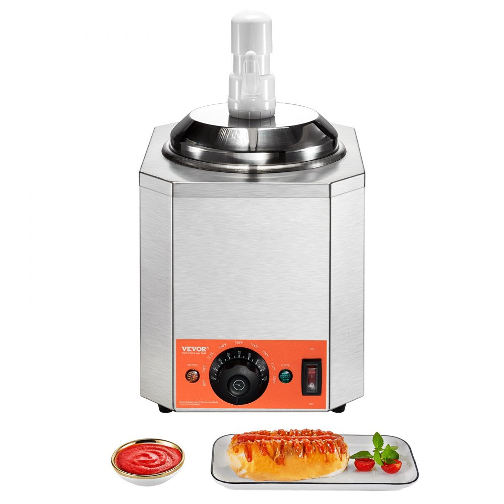 PBH-01 - 2.3 Qt Electric Cheese Dispenser with Adjustable Temperature Control