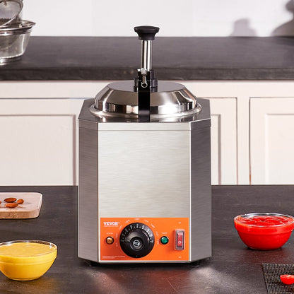 BH-01 - Stainless Steel Electric Cheese Dispenser for Smooth Dips