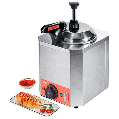 BH-01 - Stainless Steel Electric Cheese Dispenser for Smooth Dips