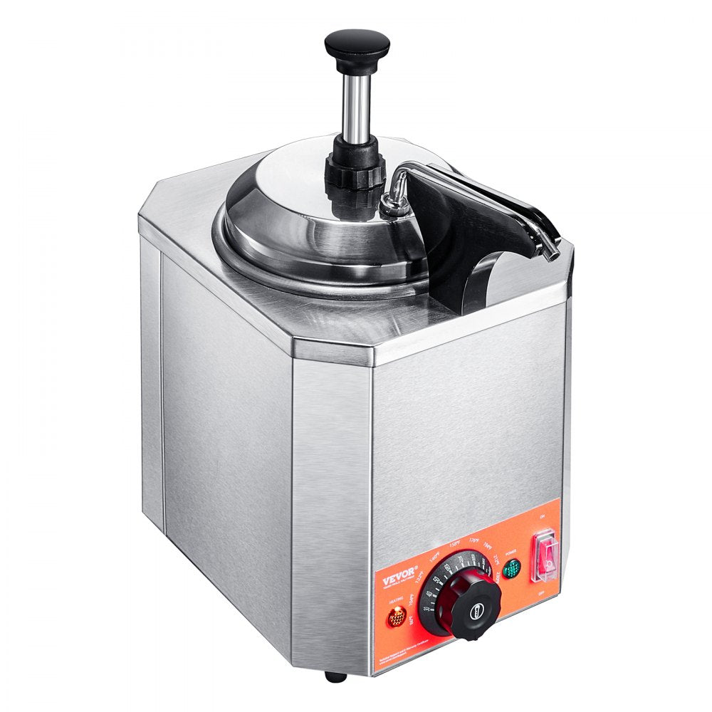 BH-01 - Stainless Steel Electric Cheese Dispenser for Smooth Dips