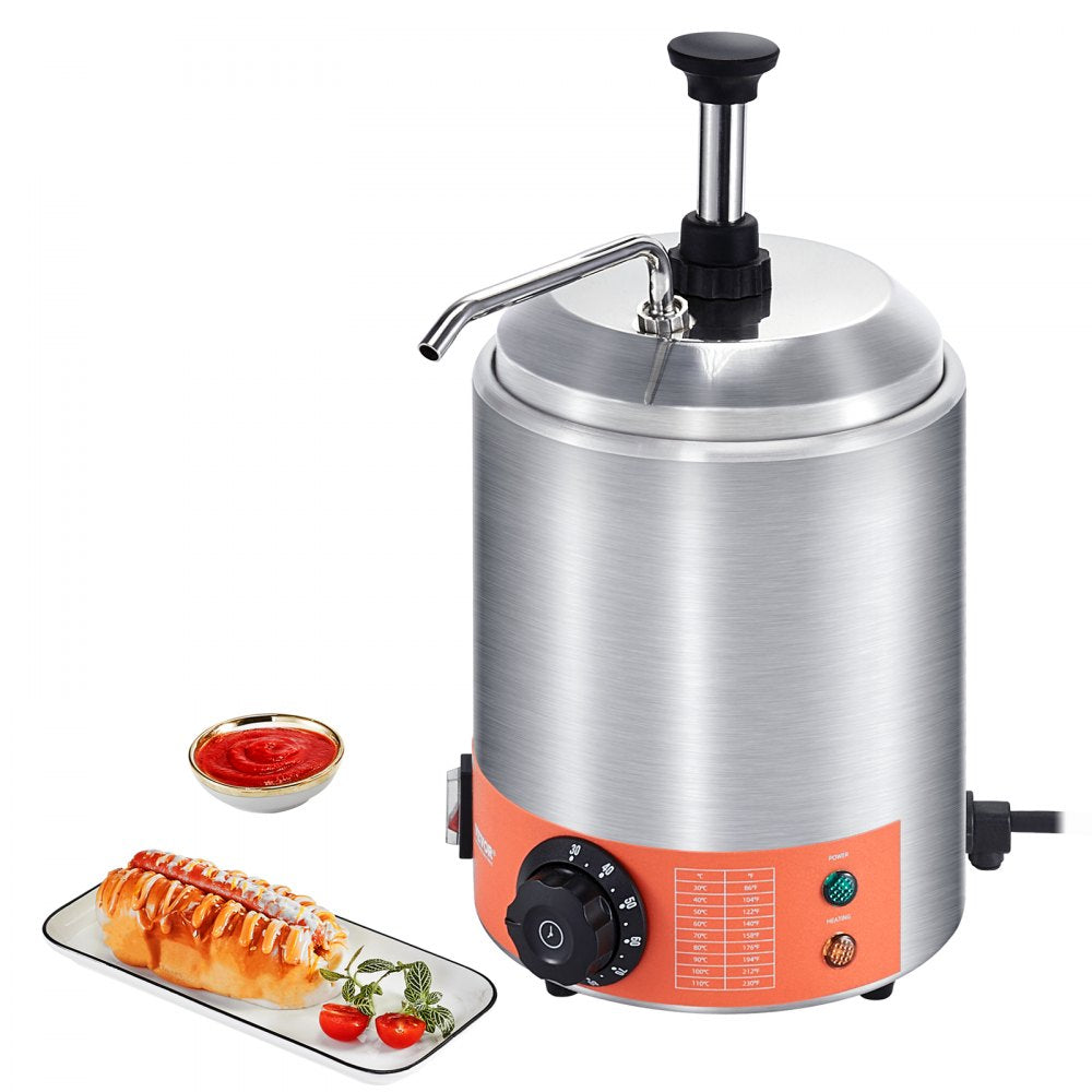 RBH-01 - 2.3 Qt Electric Cheese Dispenser for Restaurants & Food Trucks