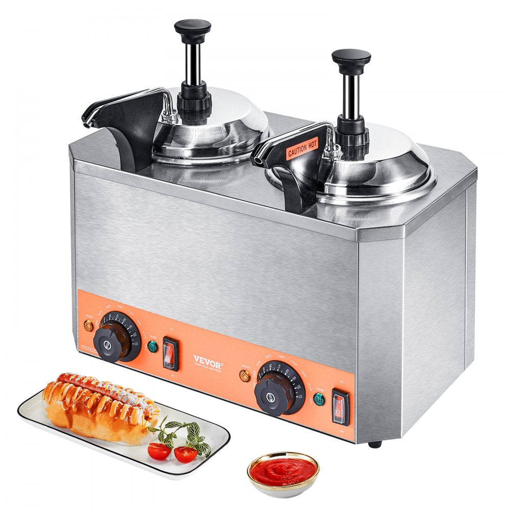BH-02 - 2.4L Electric Cheese Dispenser with Precision Temp Control