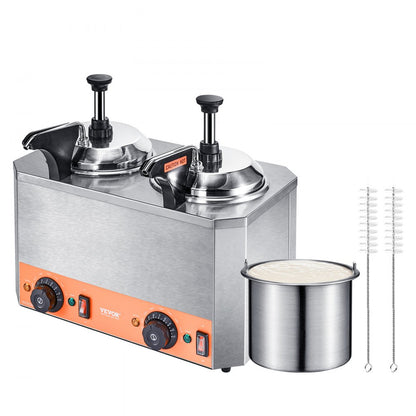 BH-02 - 2.4L Electric Cheese Dispenser with Precision Temp Control