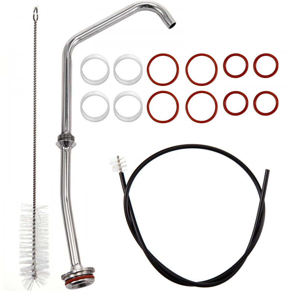 010569312091 - 4.8Qt Stainless Steel Cheese Warmer with 1300W Pump