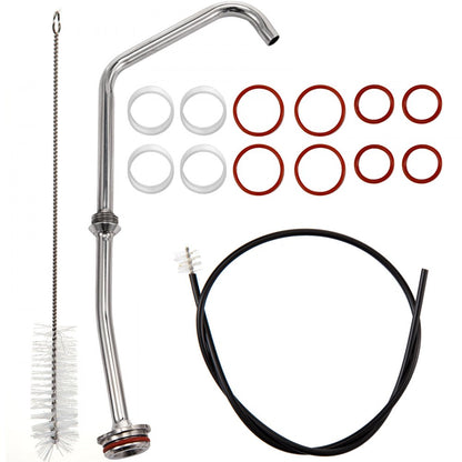 010569312091 - 4.8Qt Stainless Steel Cheese Warmer with 1300W Pump