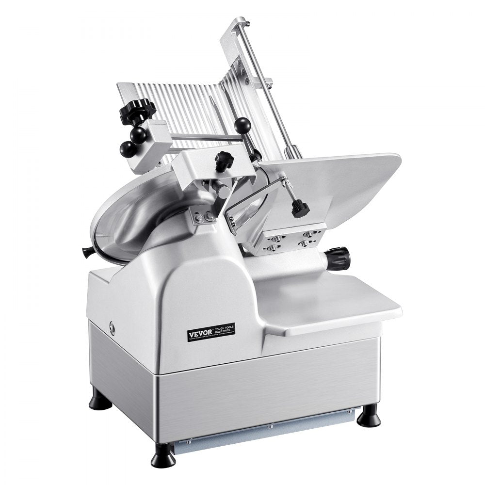 BH-300 - 12" Electric Meat Slicer with 550W Power, Adjustable Thickness