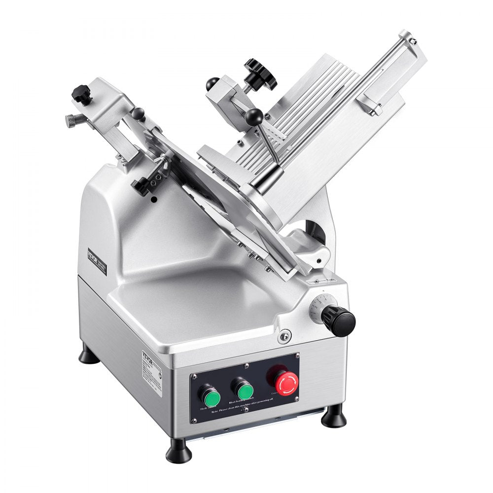 BH-300 - 12" Electric Meat Slicer with 550W Power, Adjustable Thickness