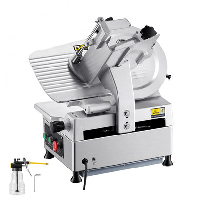BH-300 - 12" Electric Meat Slicer with 550W Power, Adjustable Thickness