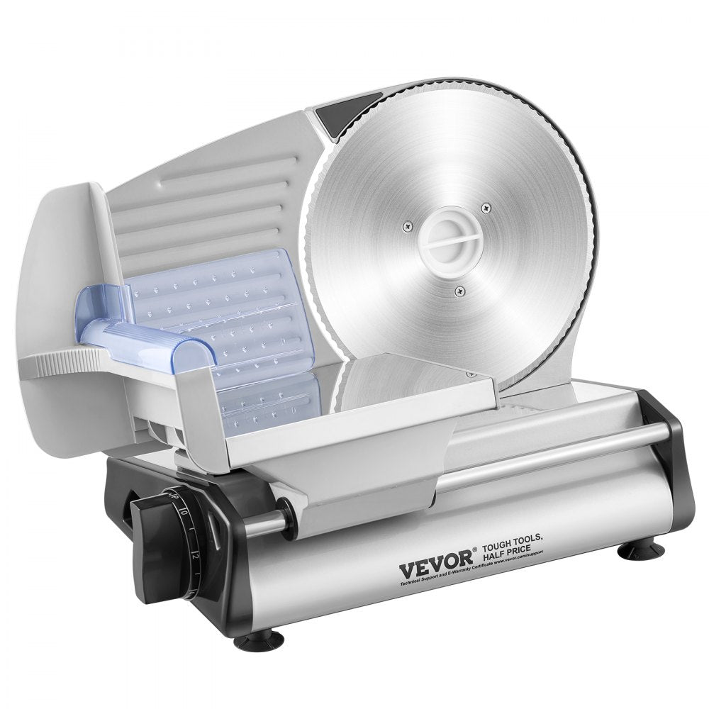 1A-FS204 - 8.7" Electric Meat Slicer, 180W Adjustable Thickness