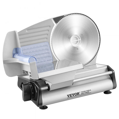 1A-FS204 - 8.7" Electric Meat Slicer, 180W Adjustable Thickness