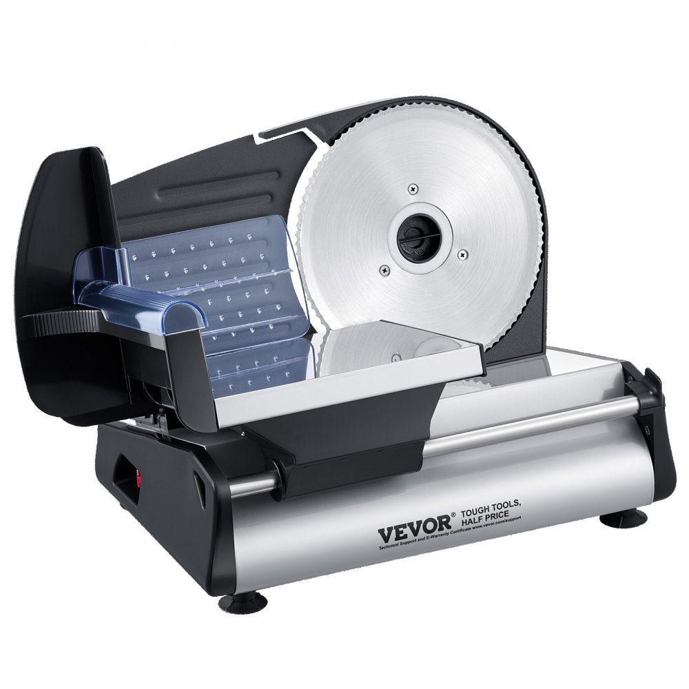 1A-FS201Q - 7.5" Electric Meat Slicer, 180W, Adjustable Thickness for Easy Cutting