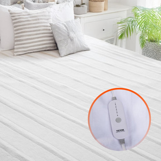 HLMP-CF-NFI-F - 54x75" Heated Mattress Pad with Safety Features
