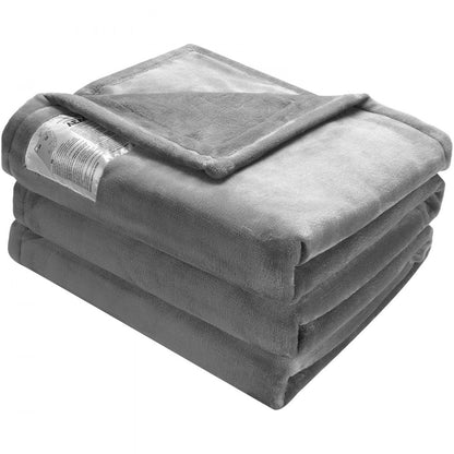 HLB-NFI-FF - 72"x84" Flannel Heated Blanket with 5 Settings and Auto-Off