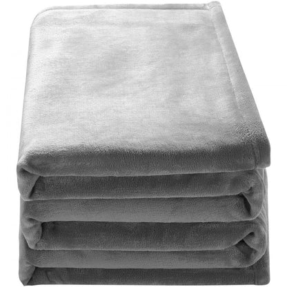 HLB-NFI-FF - 72"x84" Flannel Heated Blanket with 5 Settings and Auto-Off