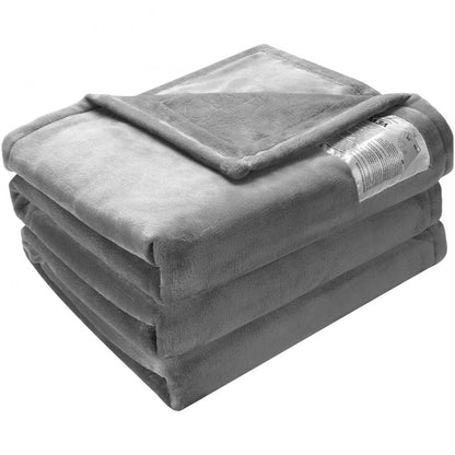 HLB-NFI-FF - 72"x84" Flannel Heated Blanket with 5 Settings and Auto-Off