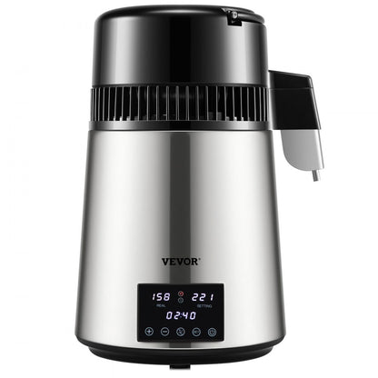 YMK40230 - 4L VEVOR Water Distiller with Dual Temp Display & Timer