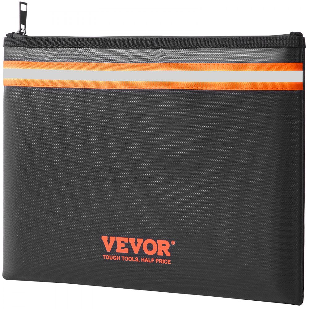 YX20230216-005 - 13.4"x10" Fireproof & Water-Resistant Document Bag