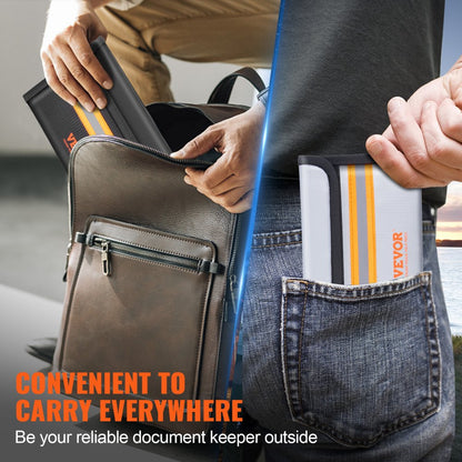 YX20230216-006 - 8"x5" Fireproof & Waterproof Document Bag