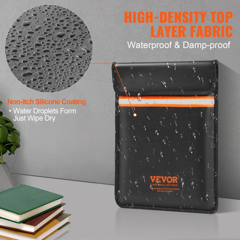 YX20230216-004 - Fireproof & Waterproof Document Bag with Dual Pockets