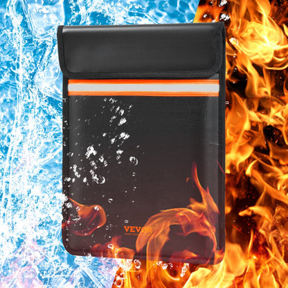 YX20230216-004 - Fireproof & Waterproof Document Bag with Dual Pockets