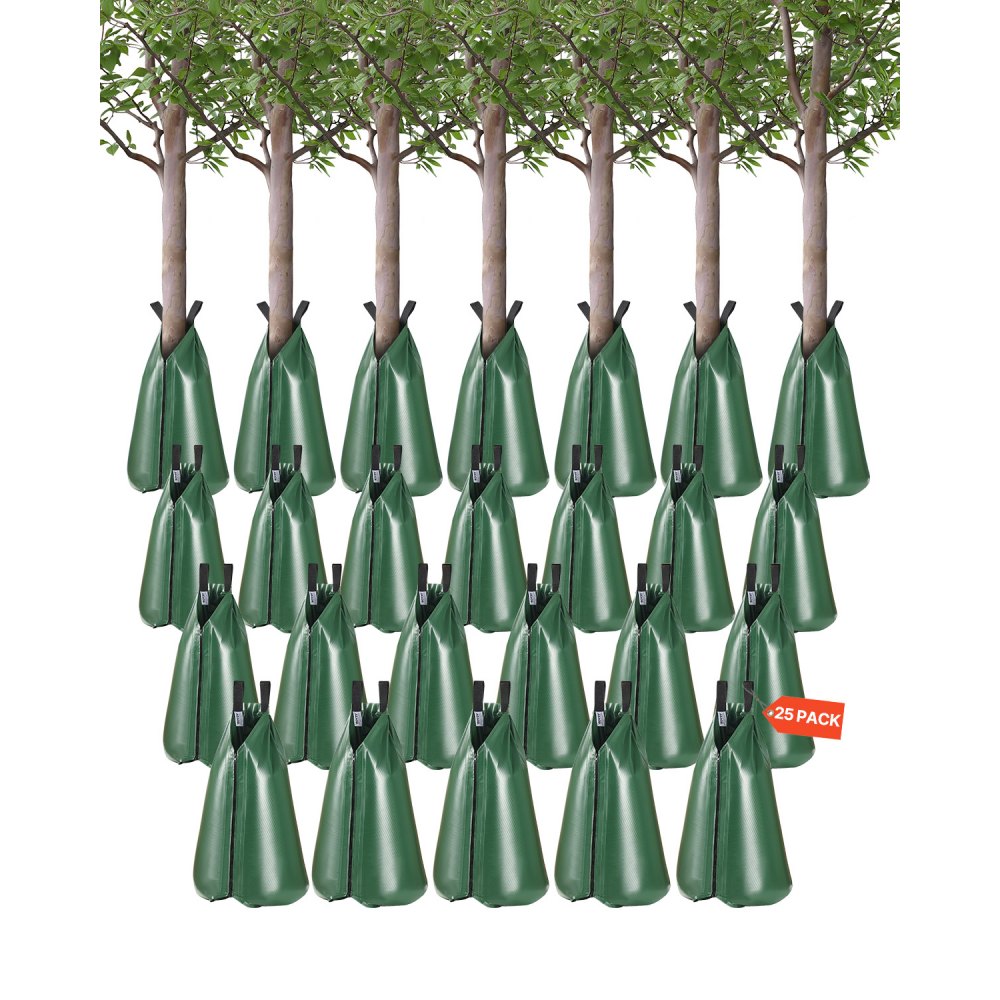 TWB-20gal-D25 - 20-Gallon Tree Watering Bags for Efficient Irrigation, 25 Pack
