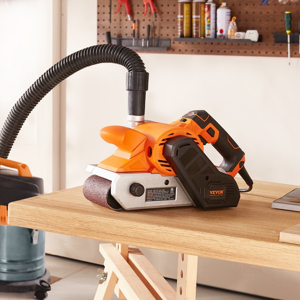 9958 - VEVOR 10A Belt Sander 4” x 24” with Variable Speed & Dust Collection