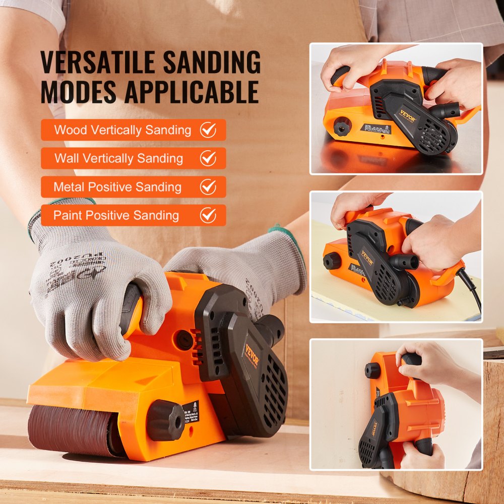 9926 - 3" x 21" VEVOR 7AMP Belt Sander with Dust Collection