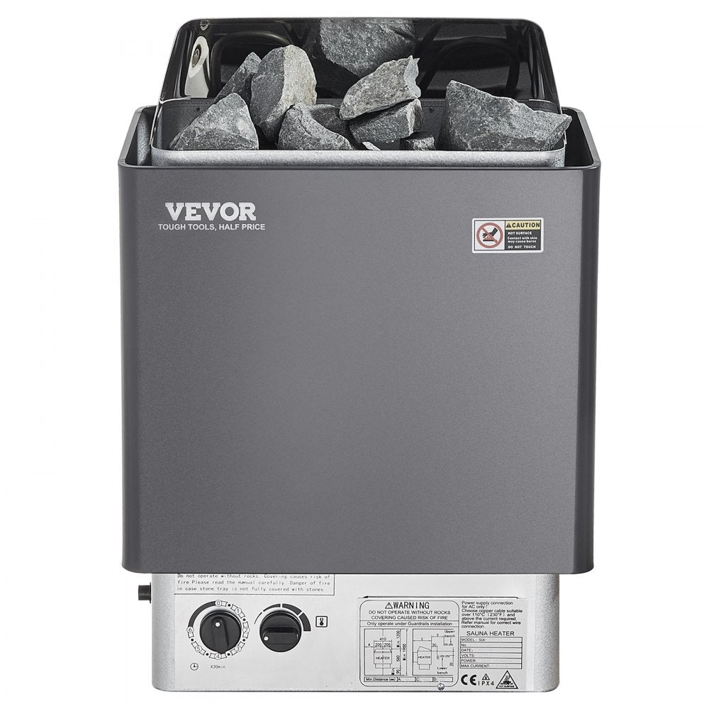 SCA-30NS - 3KW VEVOR Sauna Heater for 70-141 cu ft Spaces