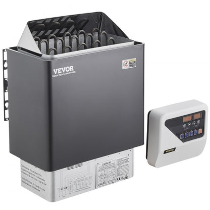 SCA-90BW - 9KW VEVOR Electric Sauna Heater with External Controller