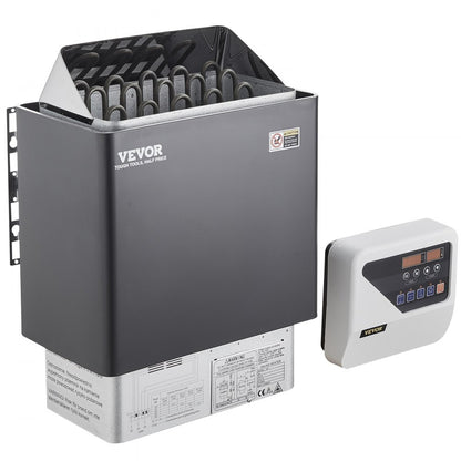 SCA-90BW - 9KW VEVOR Electric Sauna Heater with External Controller