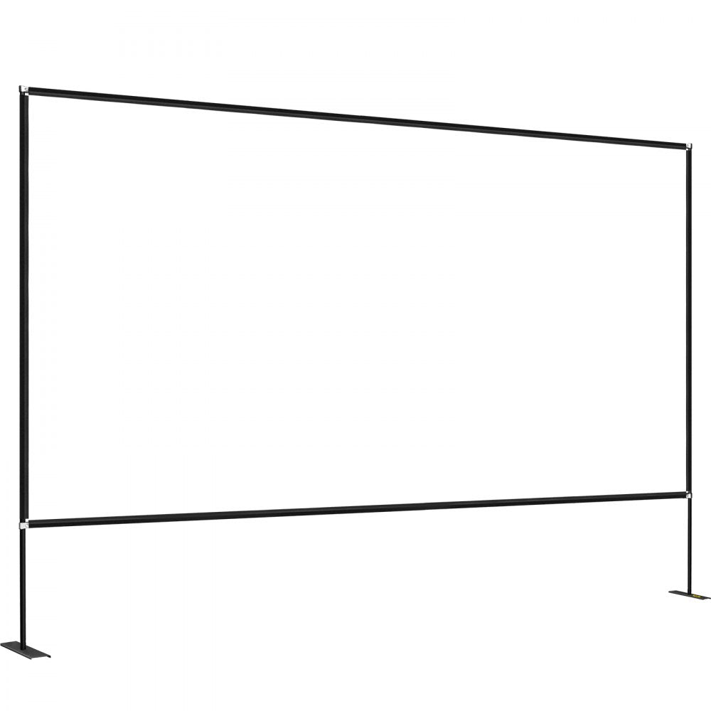 010998247376 - 135" VEVOR Portable 4K HD Projector Screen for Indoor & Outdoor