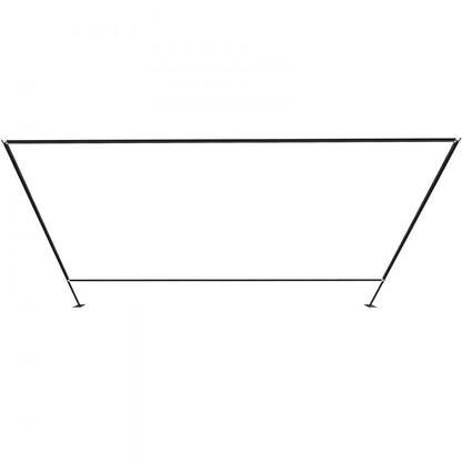 010998247376 - 135" VEVOR Portable 4K HD Projector Screen for Indoor & Outdoor