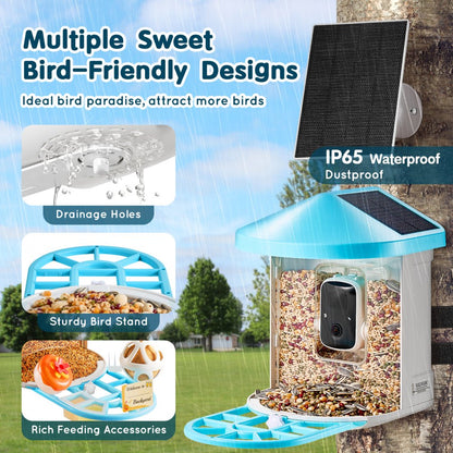 FB-A06 - Smart Bird Feeder with 2K Camera & 2L Capacity