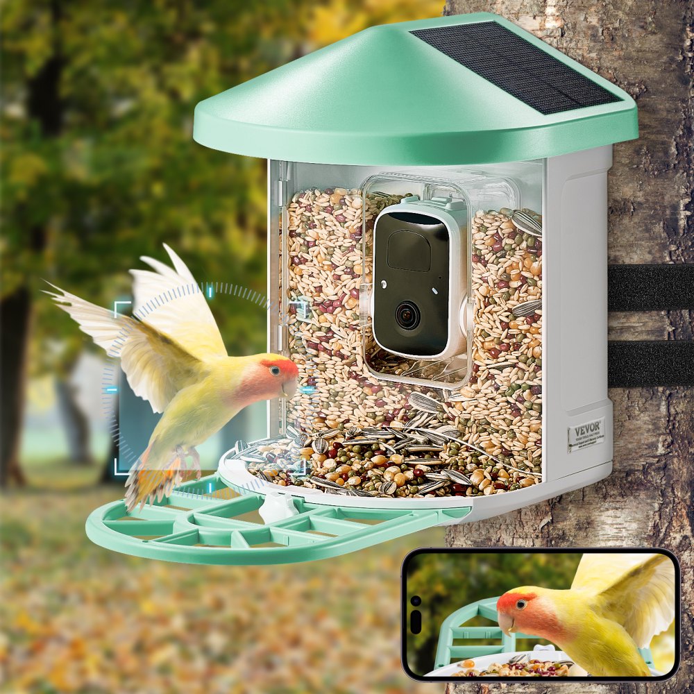 FB-A03 - 2K HD Smart Bird Feeder with AI, 2L Capacity