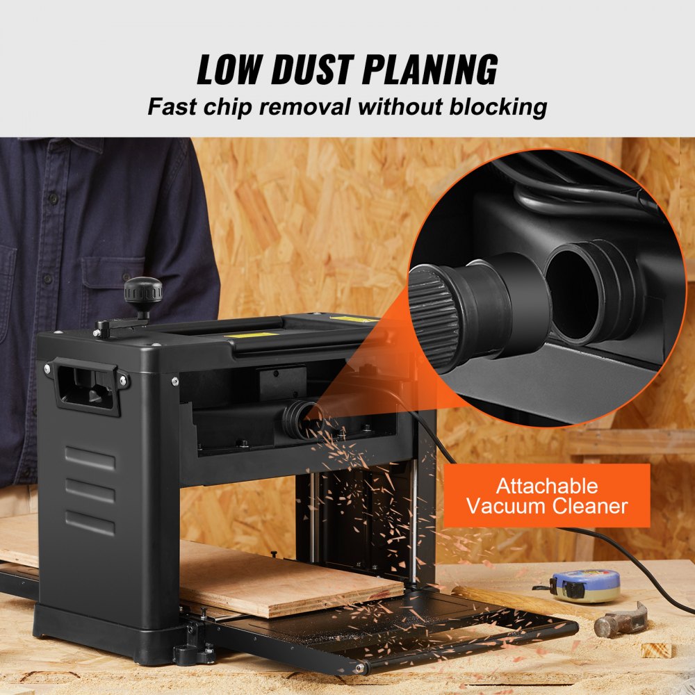M1B-LS-3301 - 15 Amp 13" VEVOR Thickness Planer for Precision Woodworking