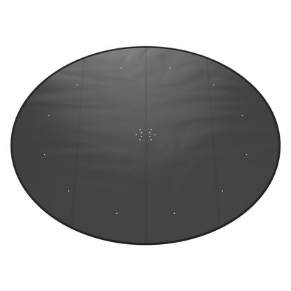 NLSSGBPVC15FT - Heavy-Duty 15 Ft Round PVC Pool Cover with Drawstring