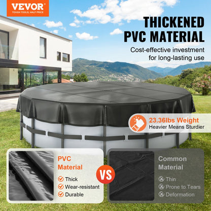 NLSSGBOX18FT - 18 Ft VEVOR Pool Cover, Solar Absorbent, Waterproof Protection