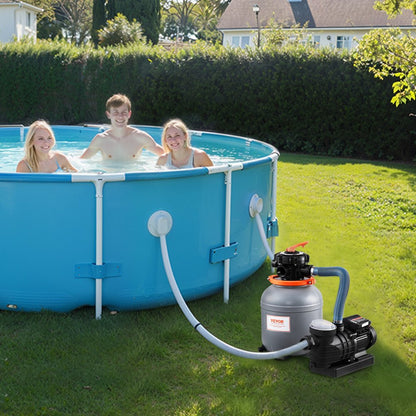 HCP370A-L - 12" Sand Filter Pump, 1/2 HP, 3000 GPH Flow Rate